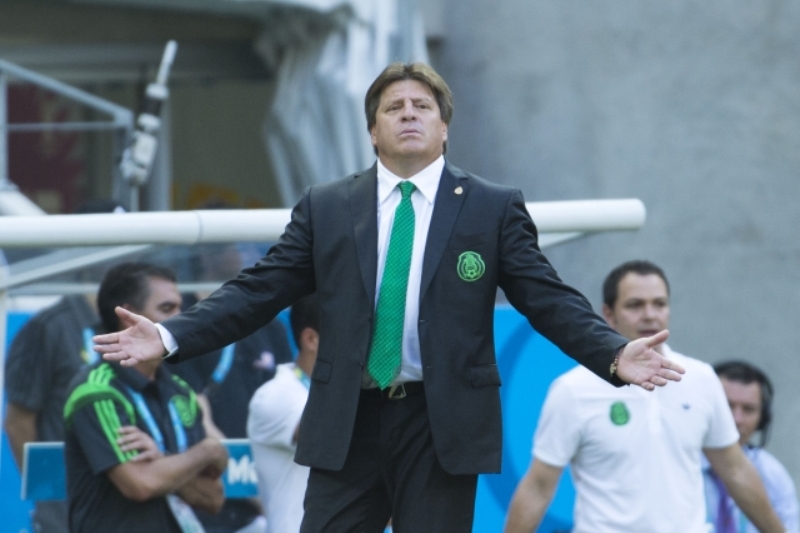 Trenér Mexika Miquel Herrera.