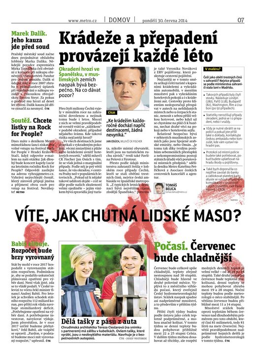 Reklama na seriál Hannibal.