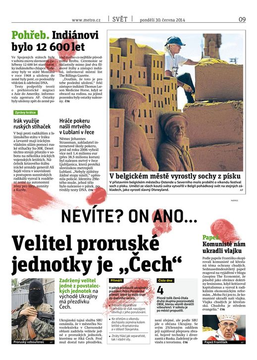 Reklama na seriál Hannibal.