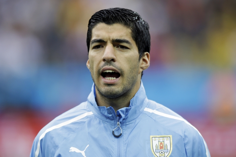 Uruguayský fotbalista Luis Suárez. 