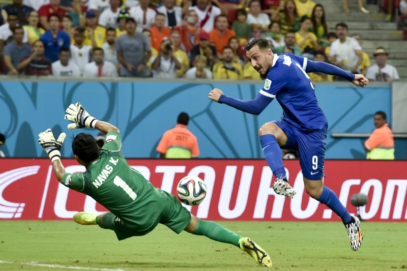 Gólman Keylor Navas.