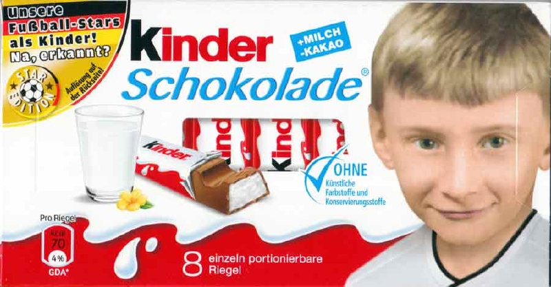 Je téměř jasné, že na čokoládě je malý Putin.