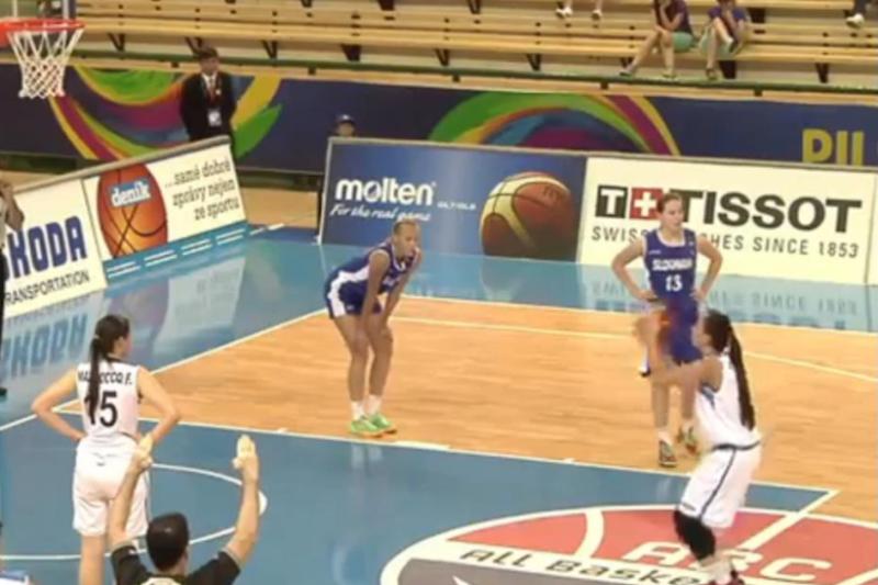 Popletené slovenské juniorky si na MS vstřelily vlastní koš.