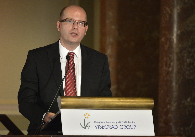 Premiér Bohuslav Sobotka. Premiér Bohuslav Sobotka.