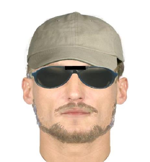 Identikit možného pachatele vraždy.