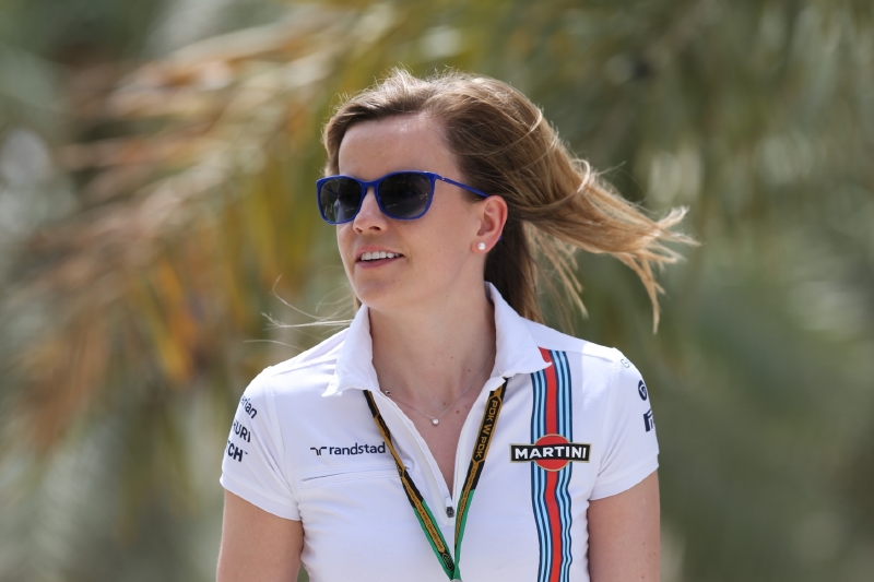 Premiéra Susie Wolffové v F1 byla kvůli poruše motoru hodně rychlá. 