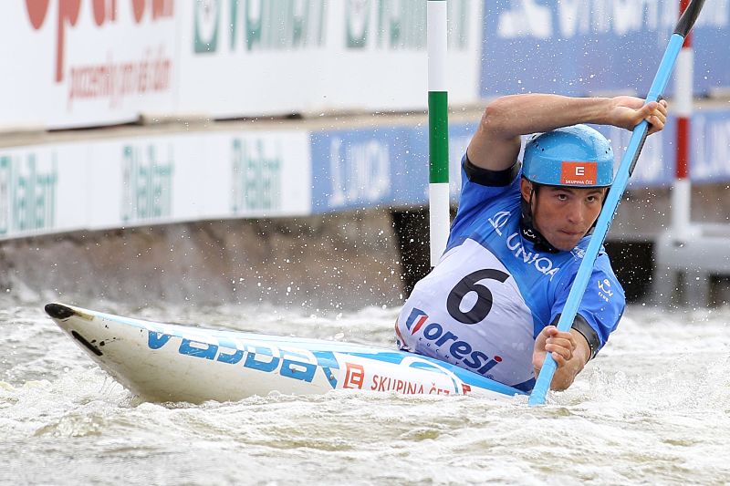Kajakář Jiří Prskavec získal bronz na mistrovství Evropy vodních slalomářů do 23 let.