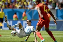 Ángel Di María si odnesl ze zápasu s Belgií trhlinu ve svalu.
