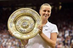 Jen 55 minut trvalo vítězné tažení Kvitové k vytoužené trofeji.
