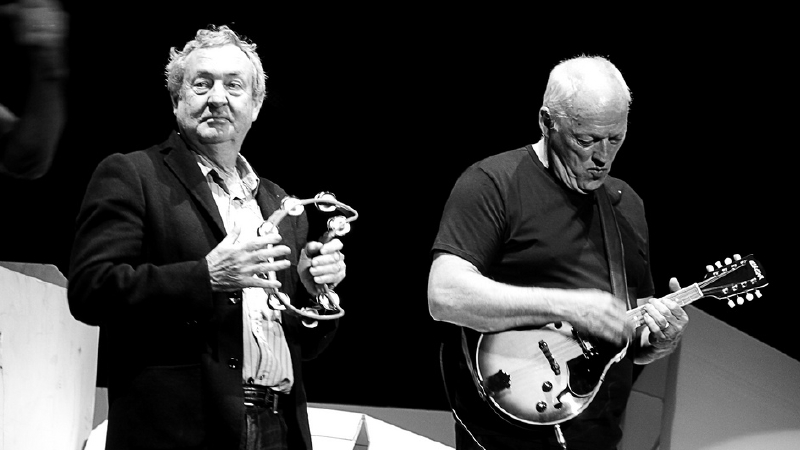 Poslední zbývající pink floydi - Nick Mason a Dave Gilmour.