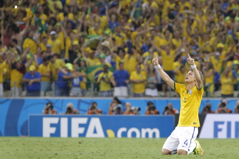 Brazilci před duelem s Německem nic nevzdávají. Brazilci před duelem s Německem nic nevzdávají.