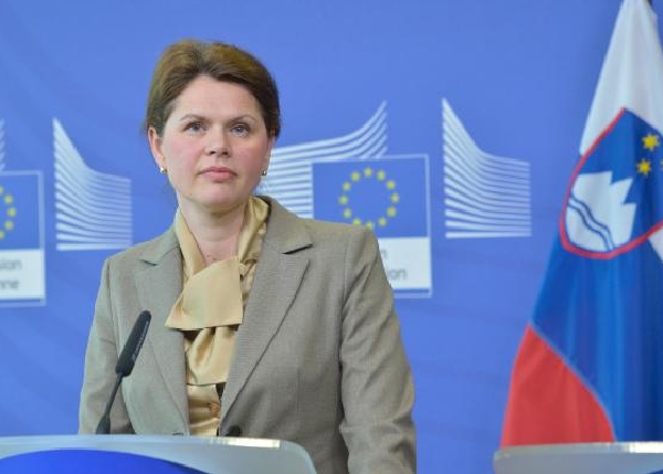 Slovinská premiérka Bratušeková.