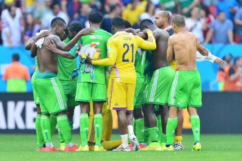 Fotbalisté Nigérie.
