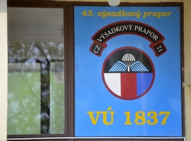 Chrudimský 43. výsadkový prapor 4. brigády rychlého nasazení.