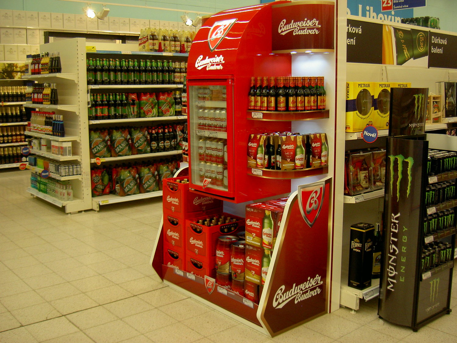 Vystavení Budvaru.