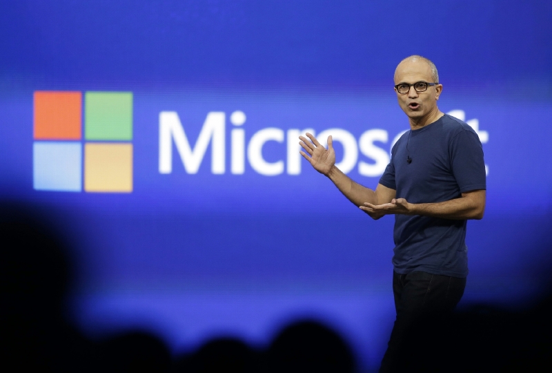 Šéf Microsoftu Satya Nadella.