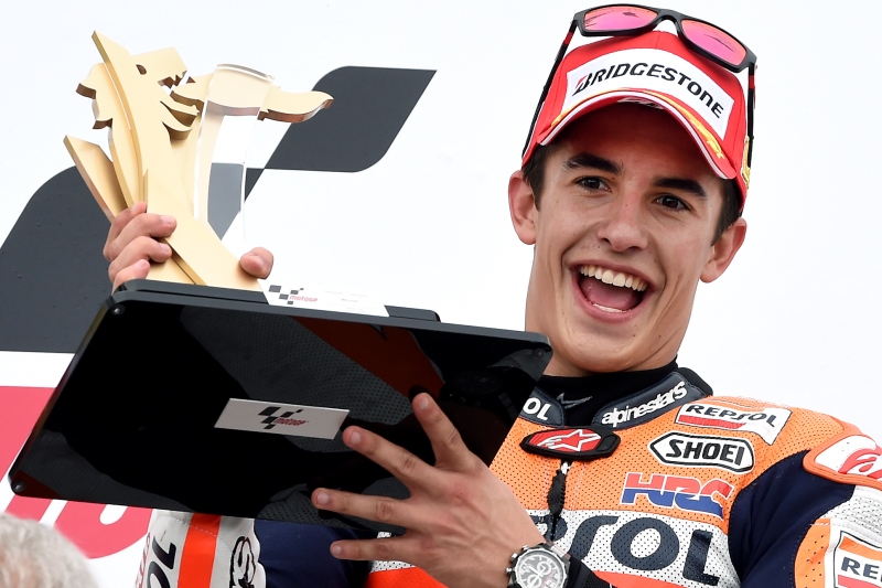 Marc Márquez vyhrál devět z devíti letošních závodů.