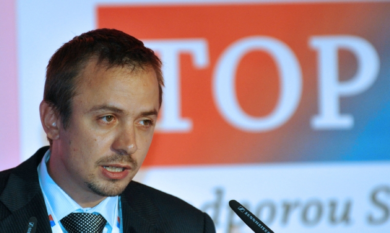 Místopředseda TOP 09 Marek Ženíšek na snímku z roku 2009.