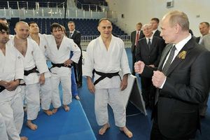 Putin je nadšený sportovec, ale fotbal ho moc nezajímá.