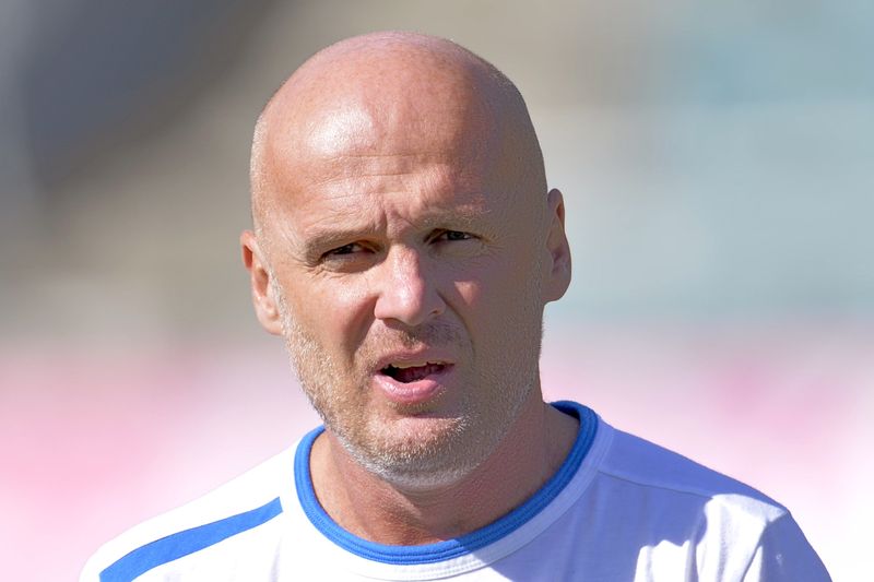 Trenér Petr Bílek.