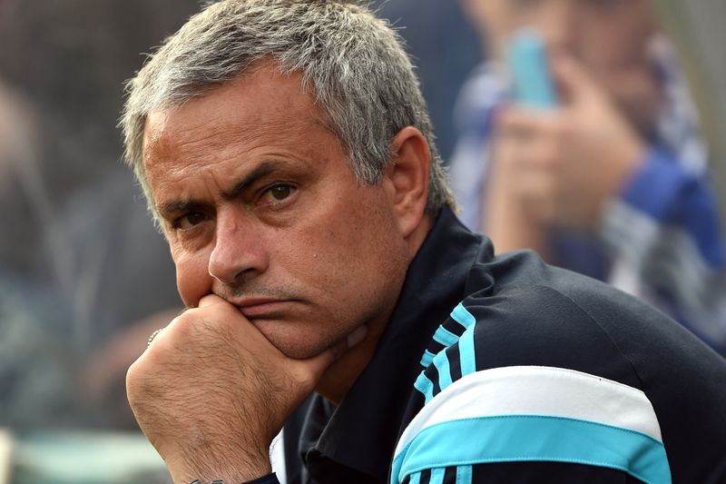 Trenér José Mourinho. 