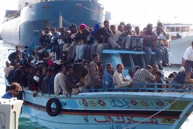 Do Itálie zamířily v posledních dnech tisíce migrantů, převážně z Afriky (ilustrační foto). Do Itálie zamířily v posledních dnech tisíce migrantů, převážně z Afriky (ilustrační foto).