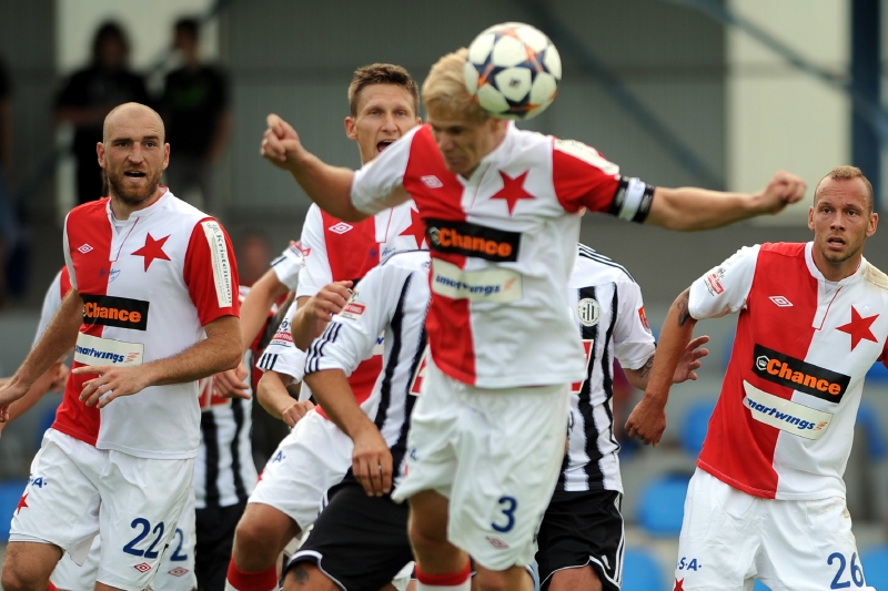 Hráči Slavie.