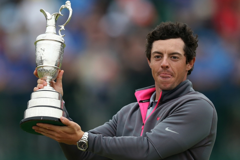 Golfista McIlroy. 