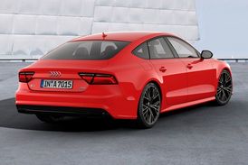 Dynamická záď Audi A7 Sportback v jubilejním vydání.