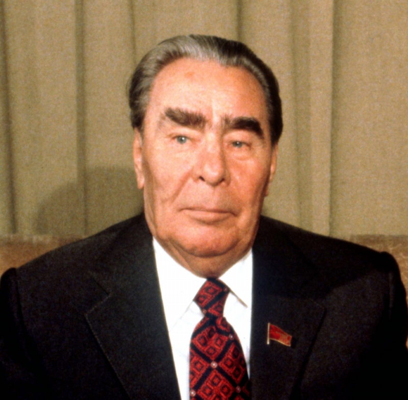 Leonid Iljič Brežněv, generální tajemník ÚV KSSS a předseda Nejvyššího sovětu SSSR (1981).