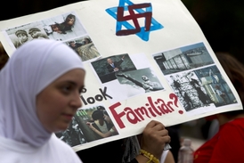 Protesty ve Washingtonu.