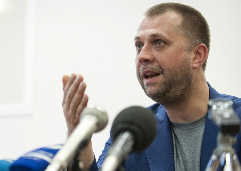 Vůdce doněckých rebelů Alexandr Borodaj.