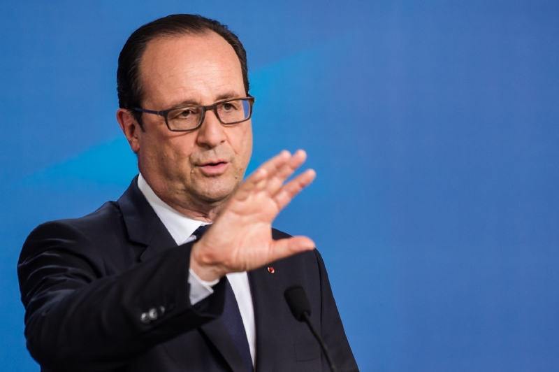 Francouzský prezident Francois Hollande.