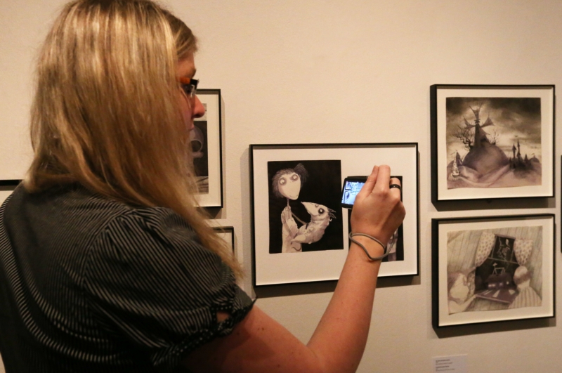 Expozice Tim Burton a jeho svět v pražském Domě U Kamenného zvonu. Expozice Tim Burton a jeho svět v pražském Domě U Kamenného zvonu.