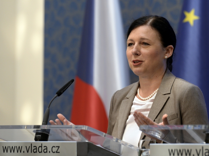 Kandidátka na eurokomisařku Věra Jourová. Kandidátka na eurokomisařku Věra Jourová.