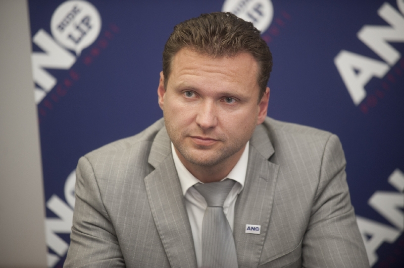 Místopředseda hnutí ANO Radek Vondráček. Místopředseda hnutí ANO Radek Vondráček.