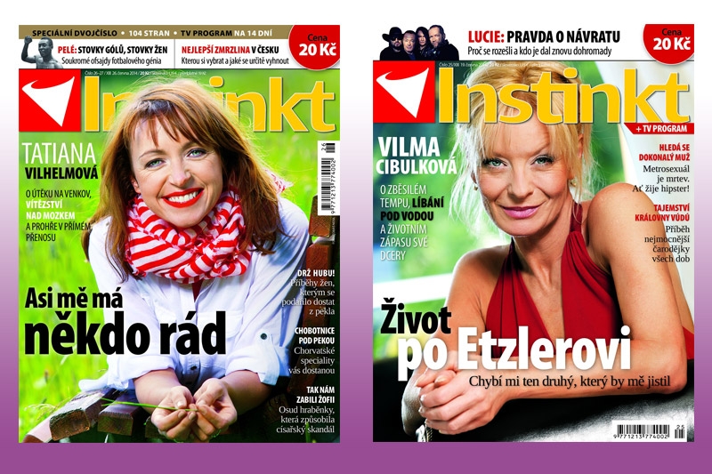 Týdeník Instinkt zaznamenal v letošním červnu rekordní prodej. 