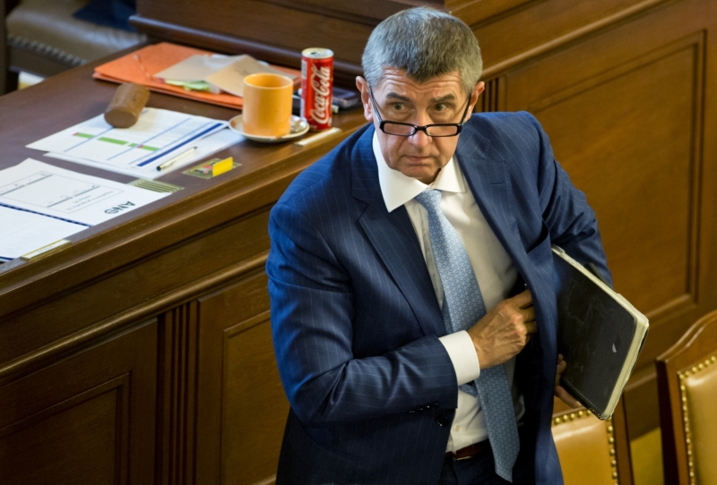 Ministr financí Andrej Babiš. Ministr financí Andrej Babiš.