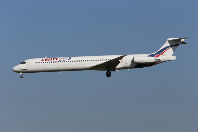 Letadlo MD-83, které se ve čtvrtek zřítilo na severu Mali. (Snímek ze 16.5.2014.)