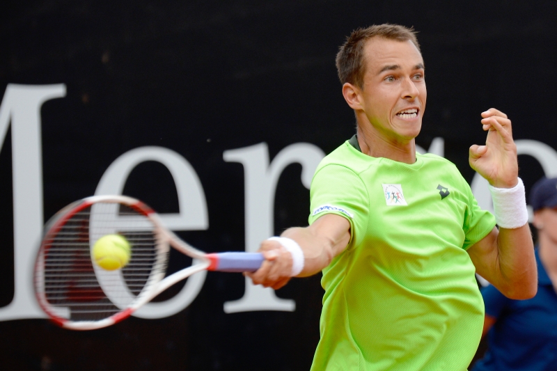 Tenista Petr Rosol. 
