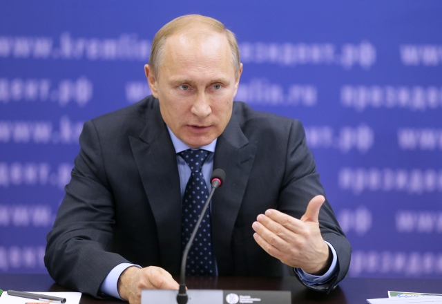Ruský prezident Vladimir Putin.