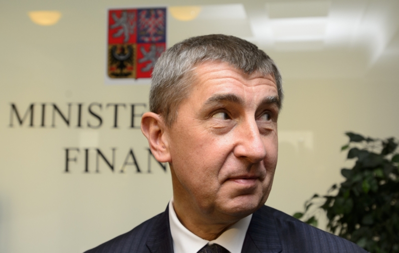 Ministr financí Andrej Babiš.