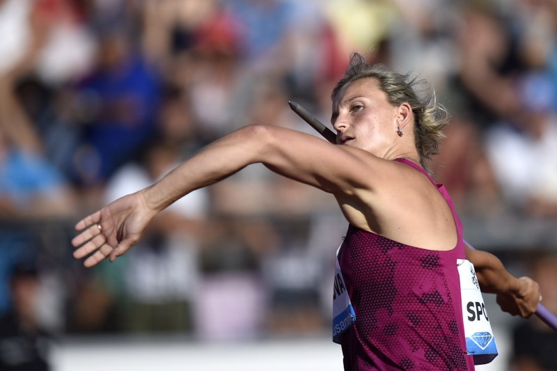 Oštěpařka Barbora Špotáková.