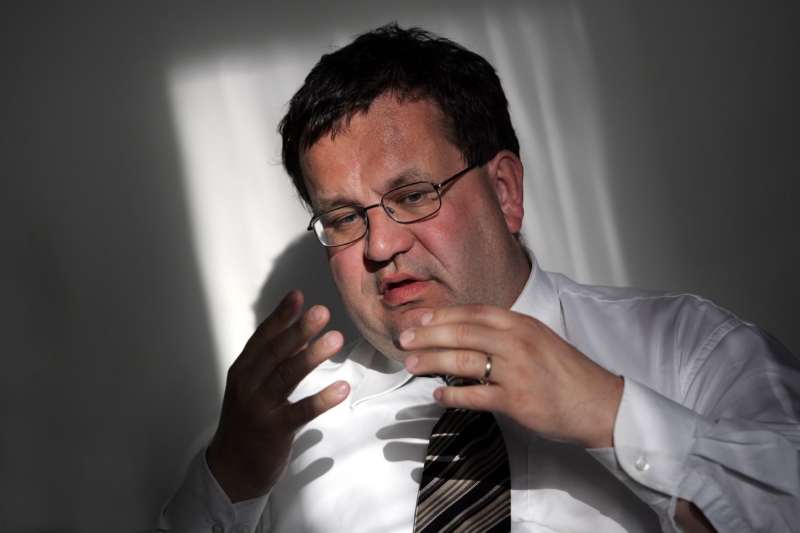 Ministr průmyslu a obchodu Jan Mládek (ČSSD).
