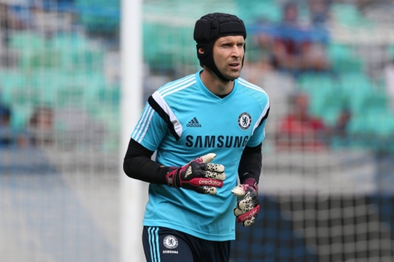 Brankář Chelsea Petr Čech.