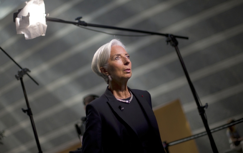 Šéfka MMF Christine Lagardeová.