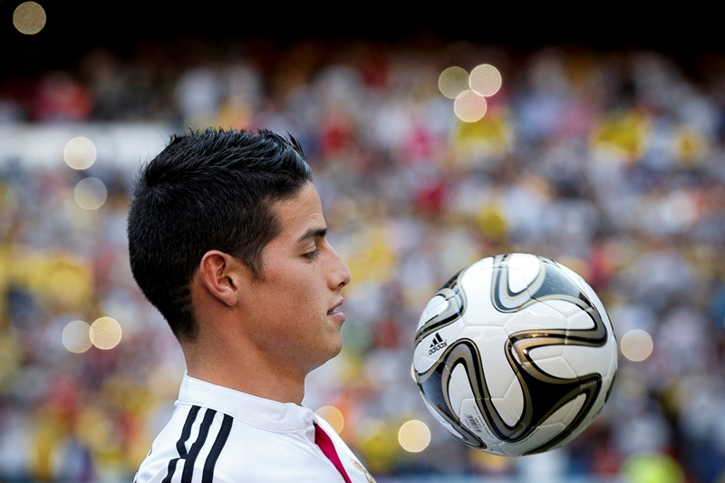 James Rodríguez, nejzvučnější letní posila Realu Madrid.