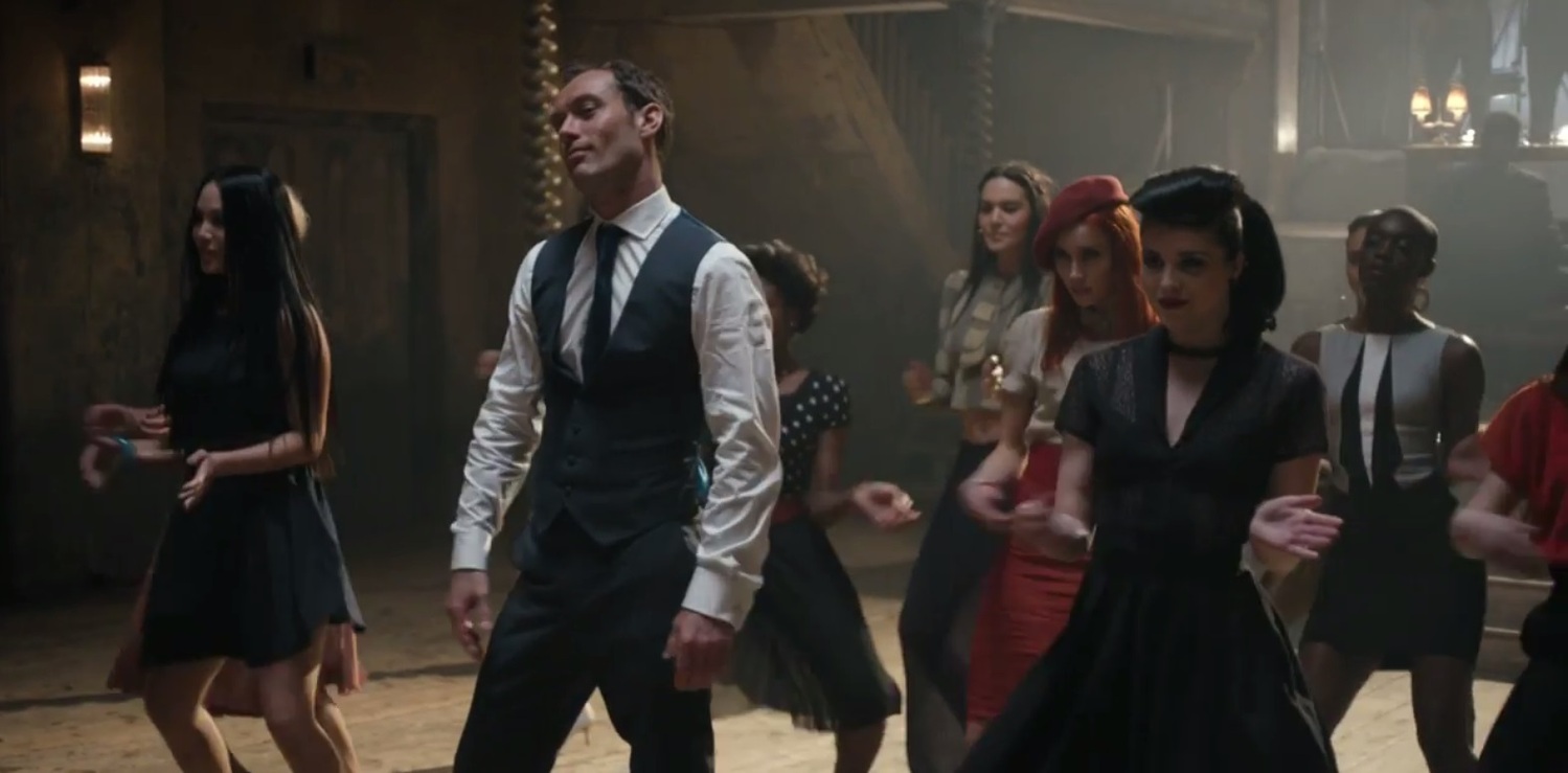Jude Law v novém reklamním filmu.