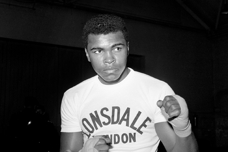Legendární boxer Muhammad Ali.