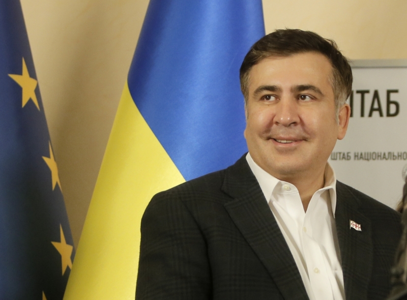 Bývalý prezident Gruzie Michail Saakašvili. Bývalý prezident Gruzie Michail Saakašvili.